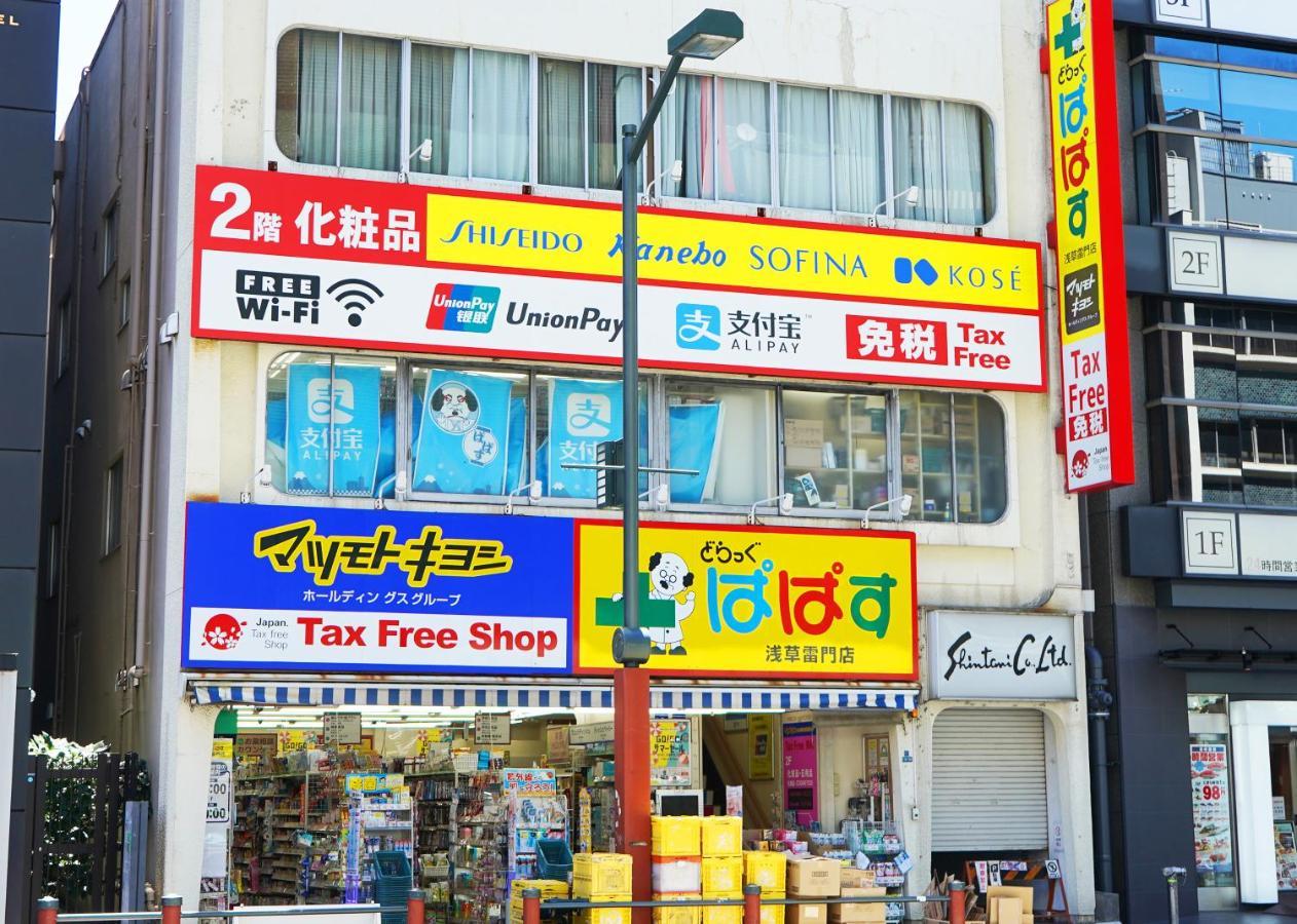 浅草ザ アパートメント Asakusa The Apartment Tokyo Dış mekan fotoğraf